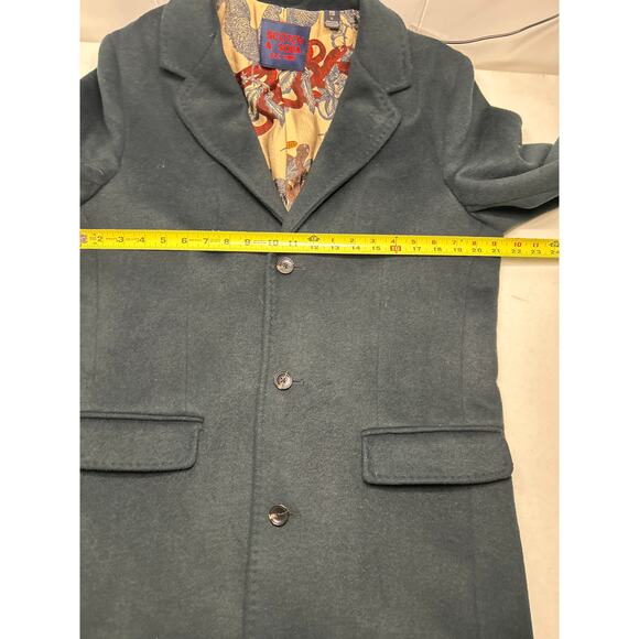 Scotch & Soda Classic Men’s wool blend Single Breasted Overcoat. Size L - Picture 5 of 9